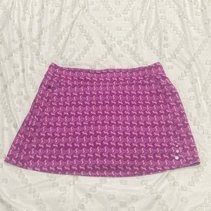 Short tennis skirt- L.LBEAN brand- size M REG- color purple